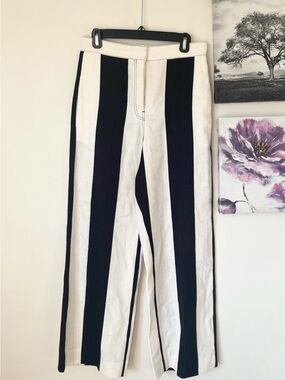 Derek Lam Linen Trousers High waist- Size 6 waist 30 inch